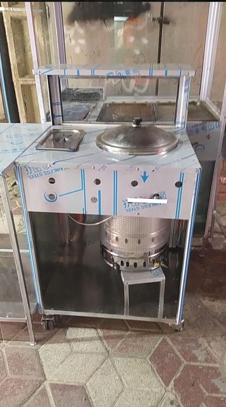 دستگاه ذرت مکزیکی چرخ دار