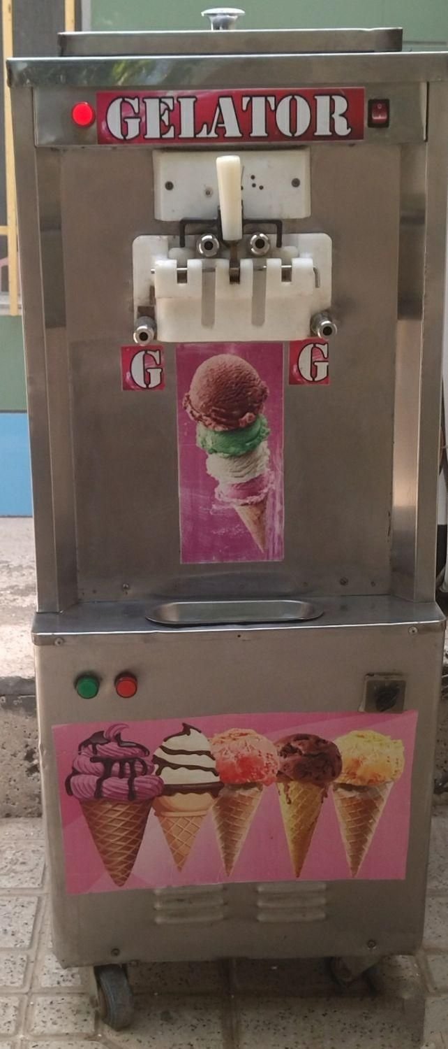 دستگاه قیفی ژلاتو