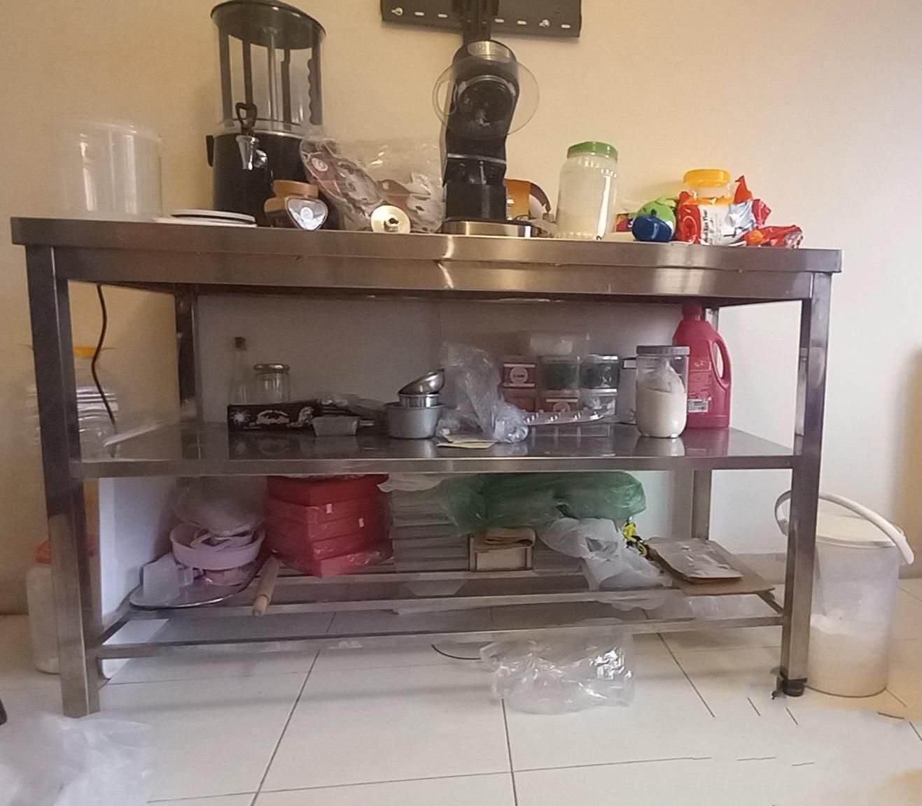 میز کار استیل